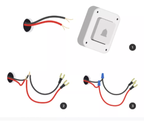 Remove the old doorbell button