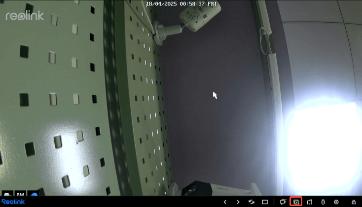 tap playback（live view）