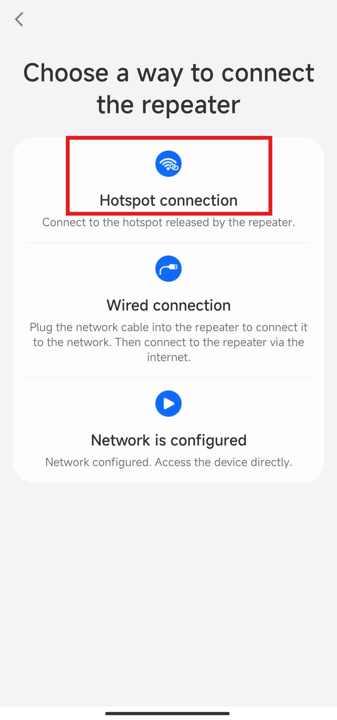 WIFI connect