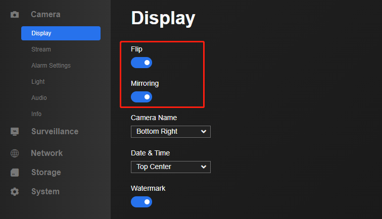 set up flip on web browser