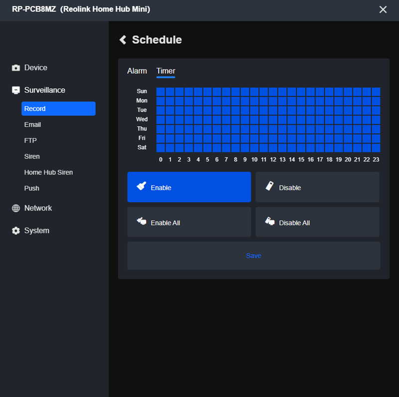 PCB8MZ home hub timer