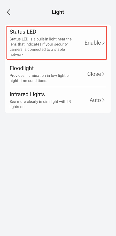 status led