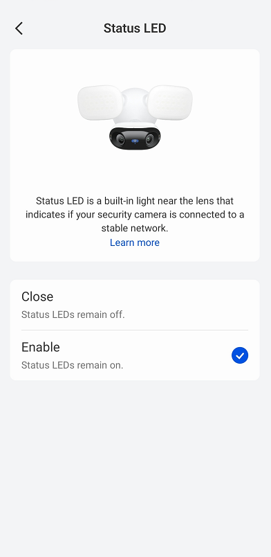 close or enable