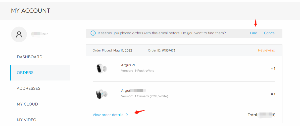 orders