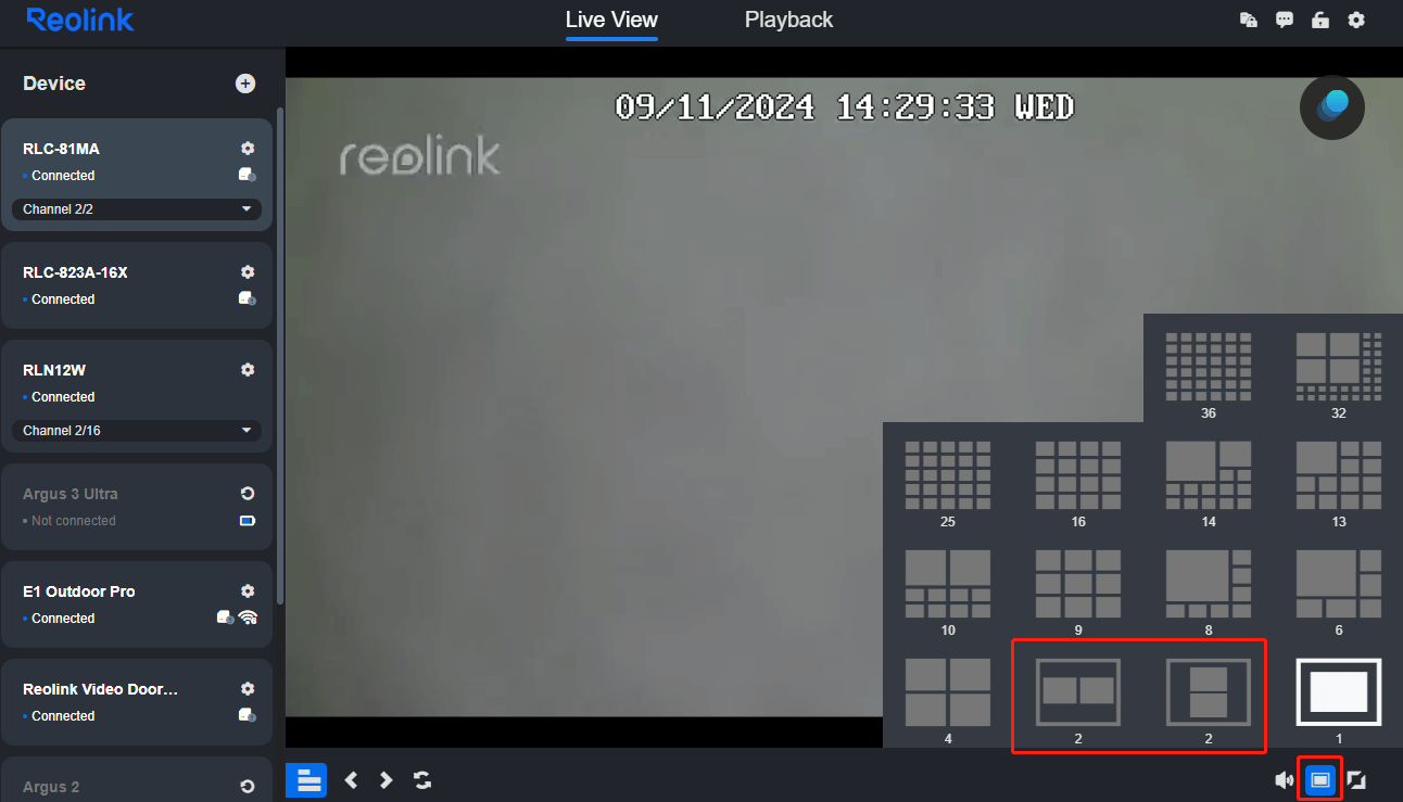 two-screen option