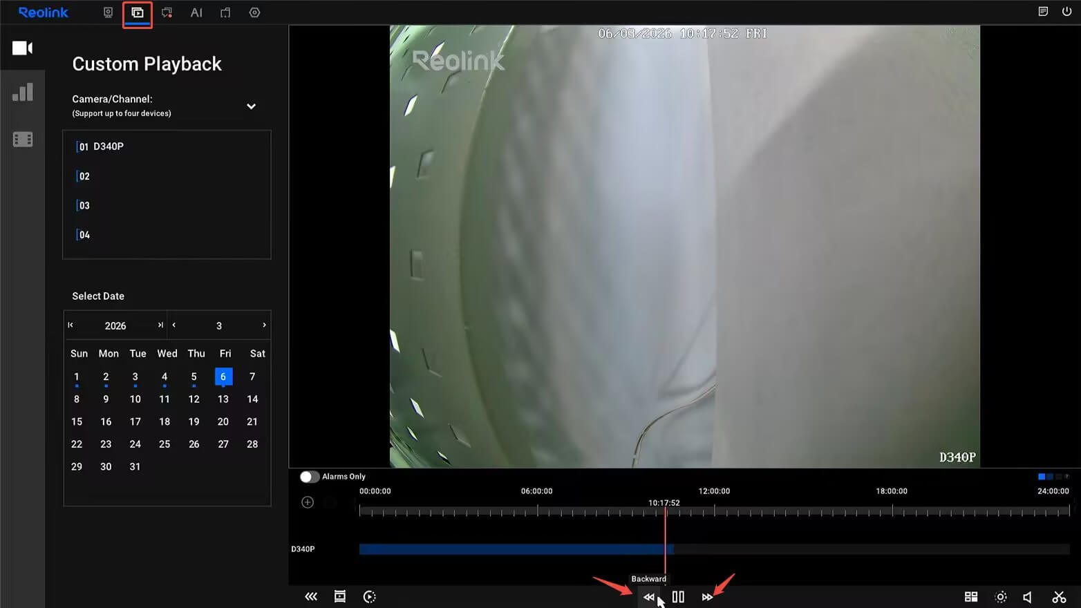 playback speed