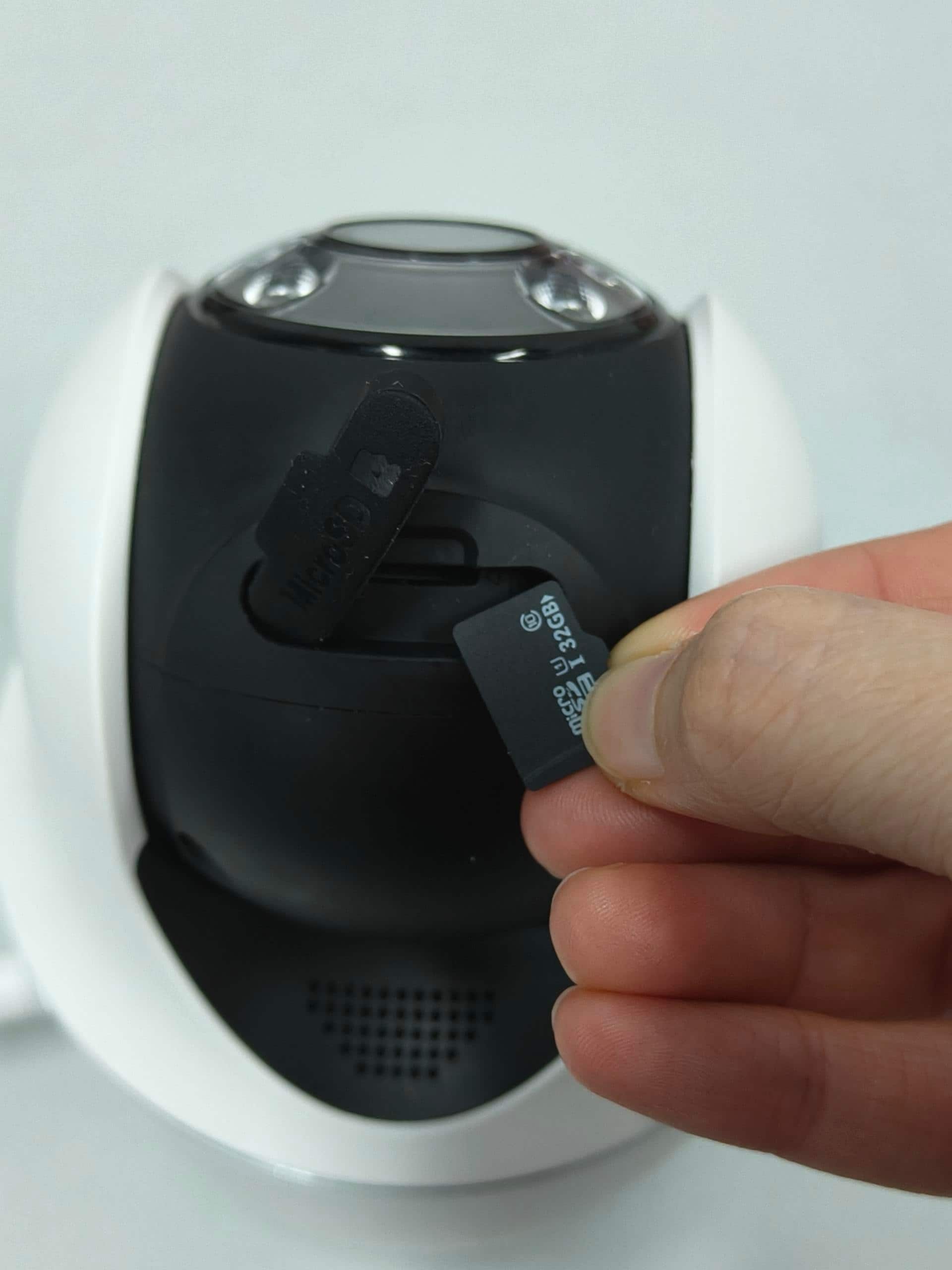 install sd card for argus pt