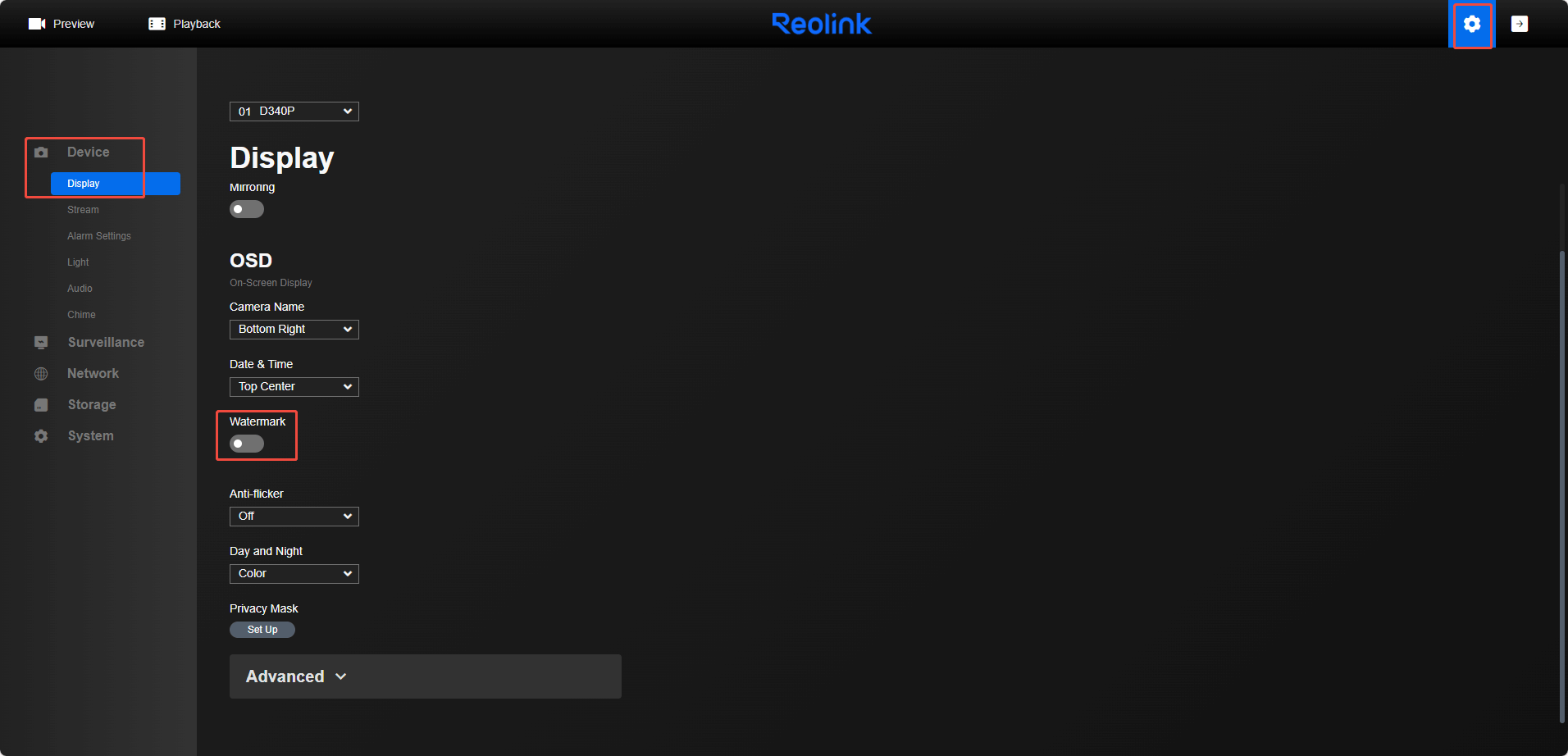 hide watermark on web
