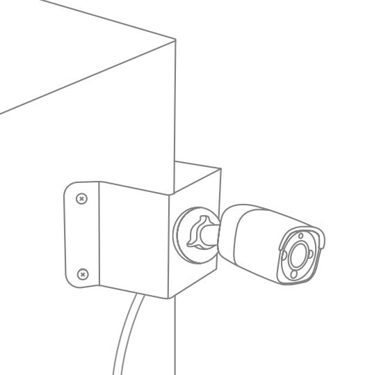 install the camera