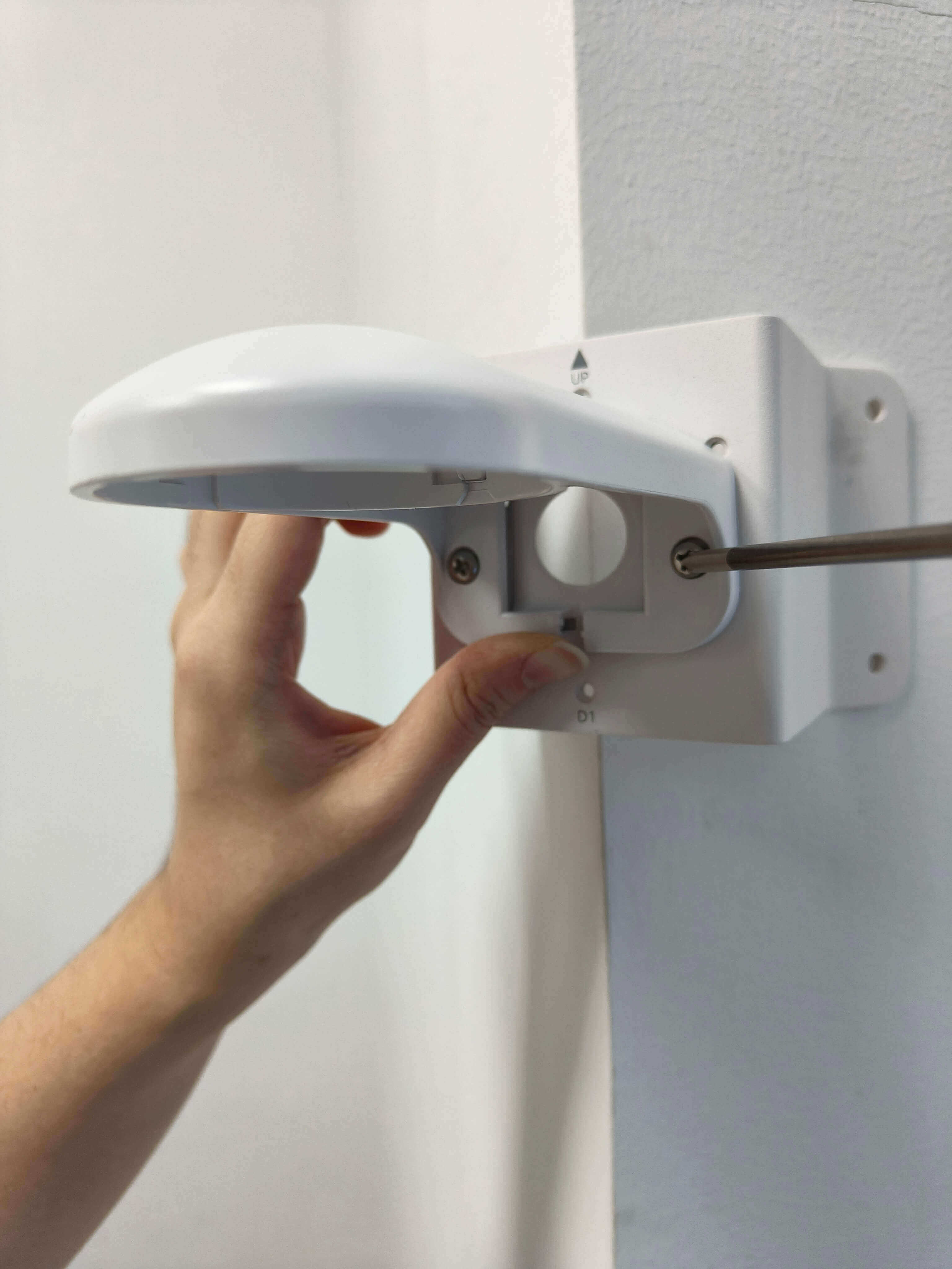 install the bracket