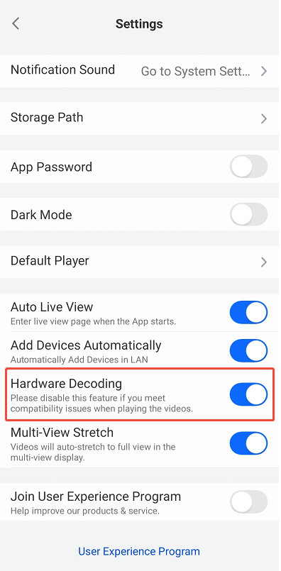 hardware decoding