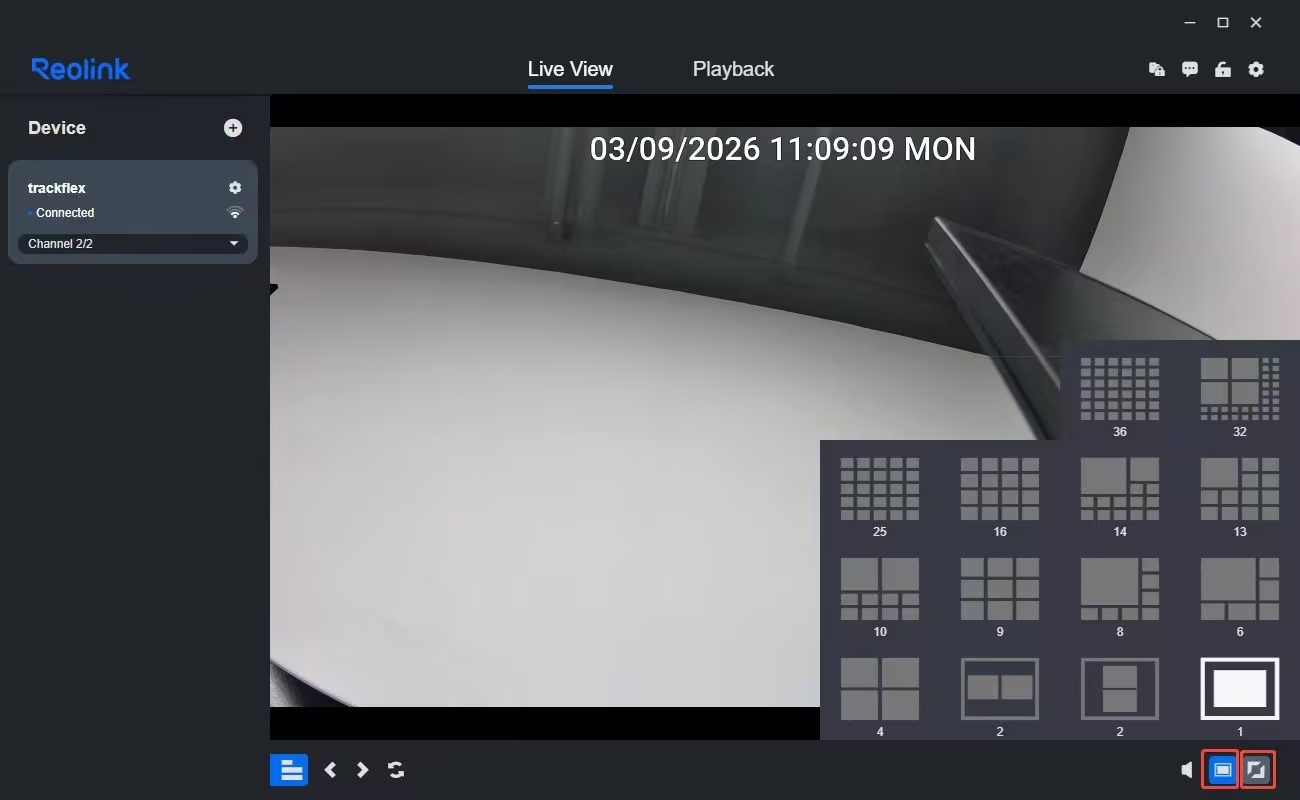 fullscreen on client