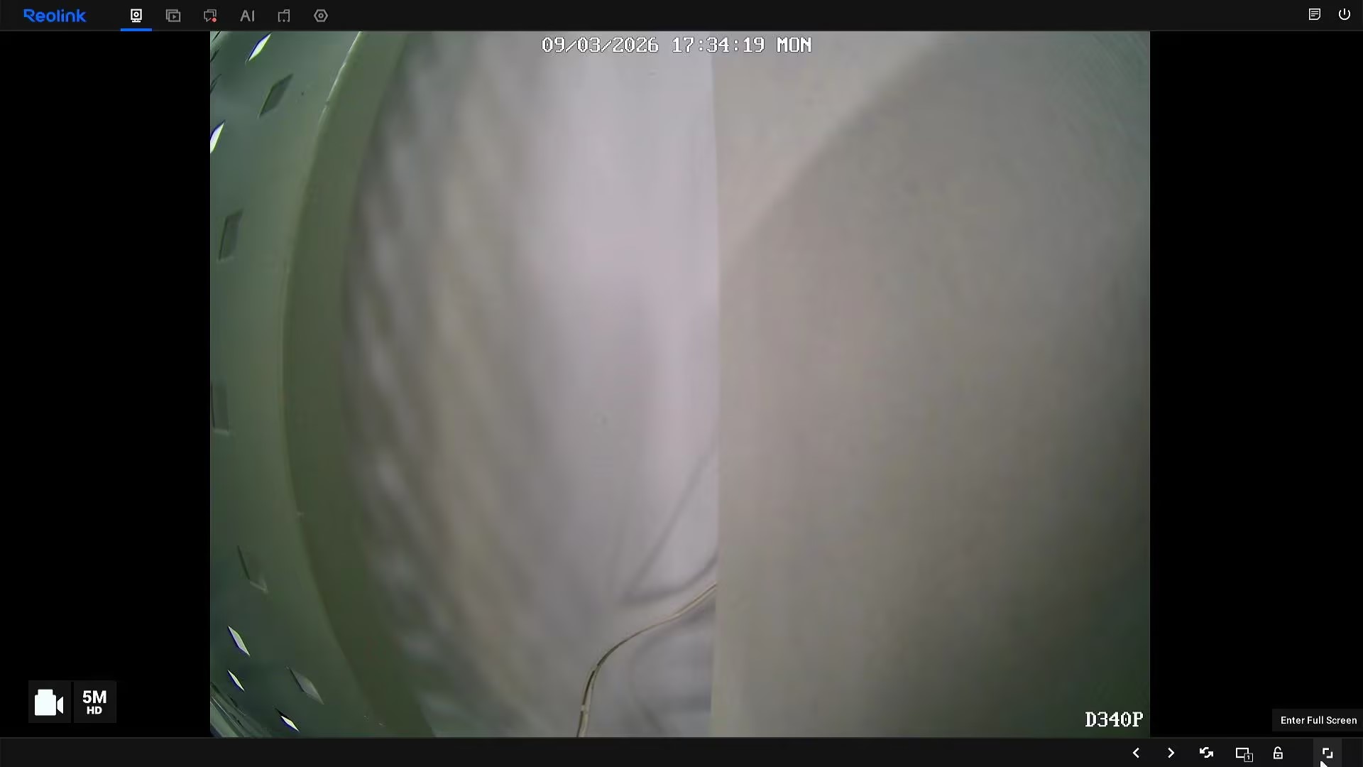 enter full screen