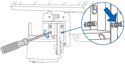 Insert Screws into the Lower Holes