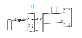 Attach the camera mounting base