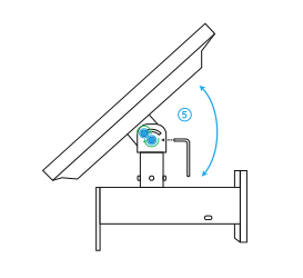 maintain the desired angle