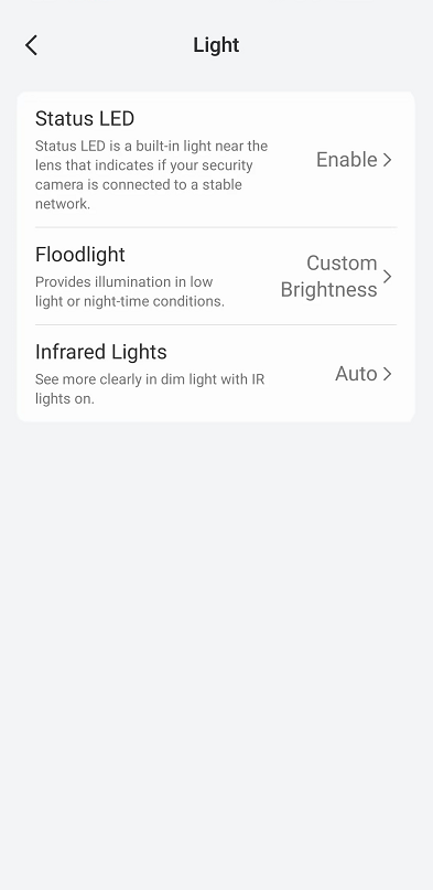 custom brightness