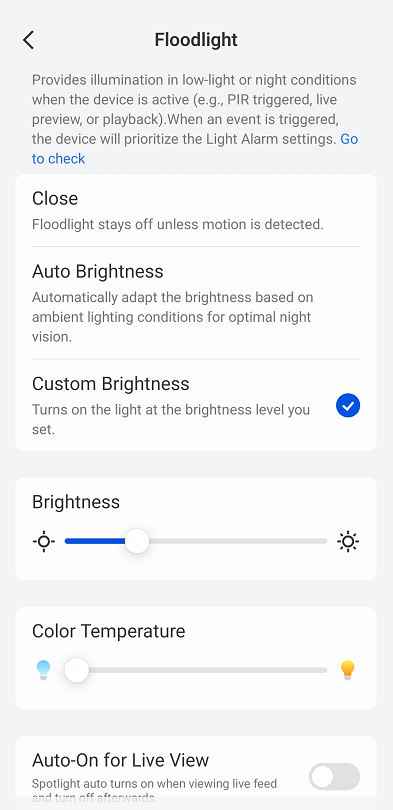 battery camera floodlight