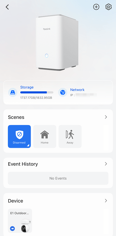 Home Hub Device List