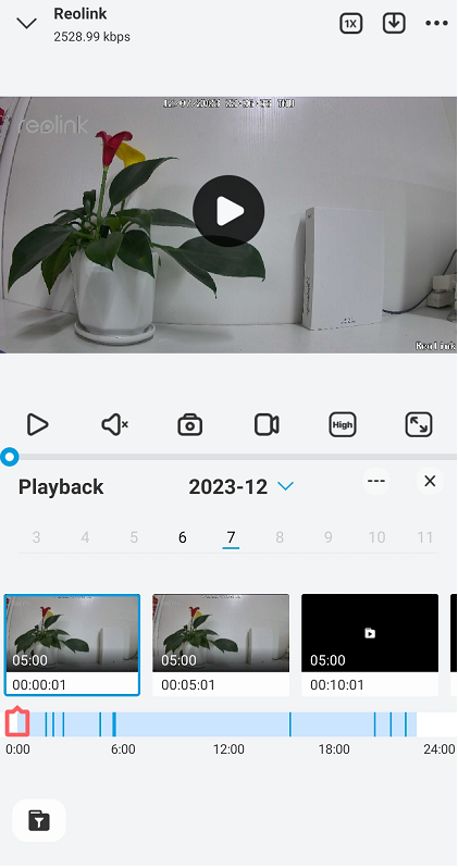 continuous recording