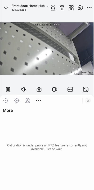 calibration is under process