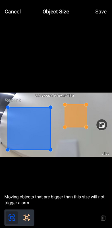 object size set