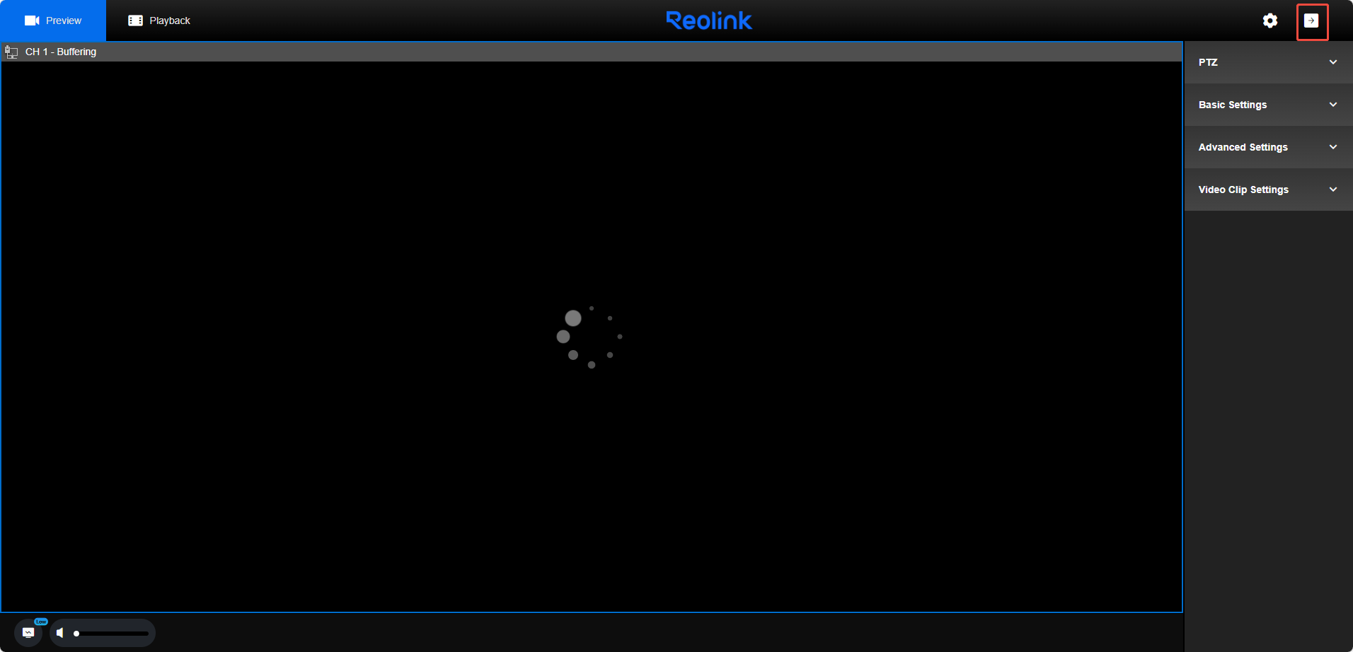 log out web
