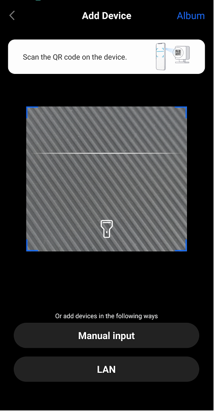 scan hub QR code