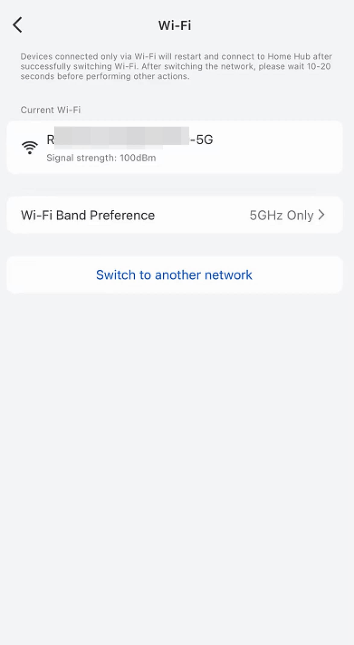 wifi info