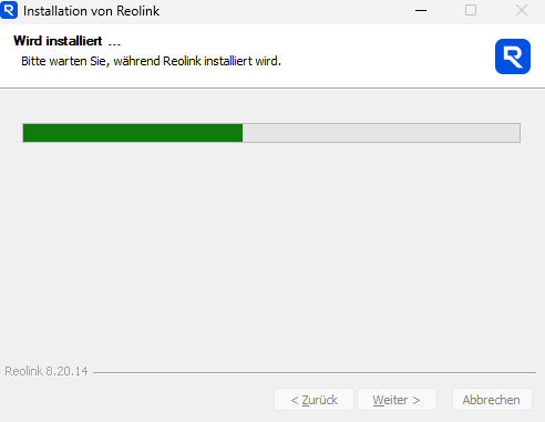 installing