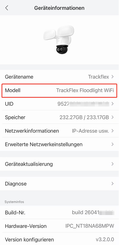 Device info model