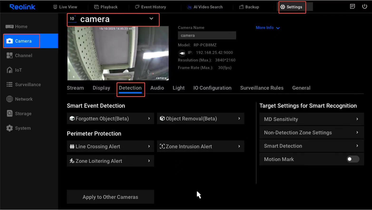 detection