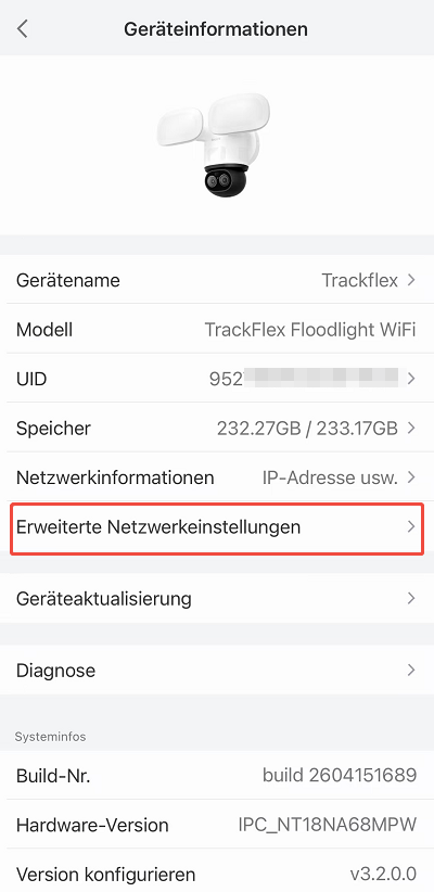 advanced network settings