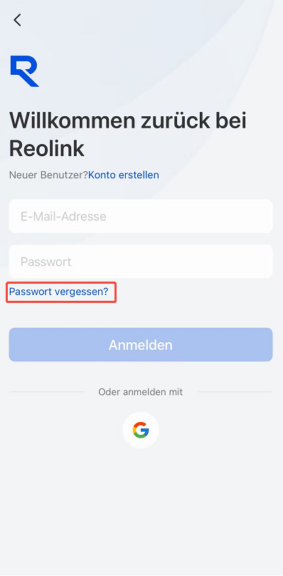 forget your password