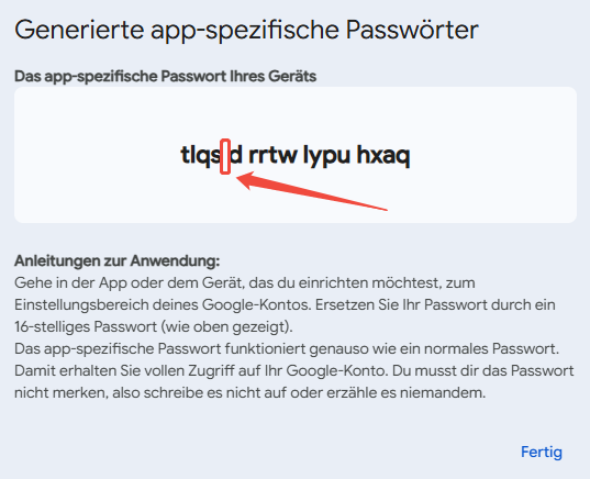 generate a password