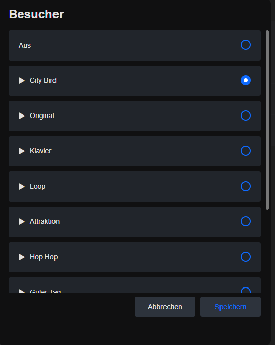 ring settings