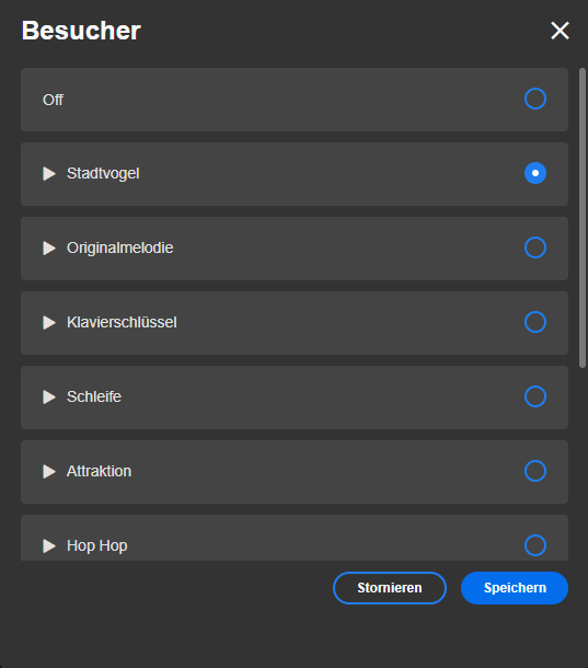 ringtone settings