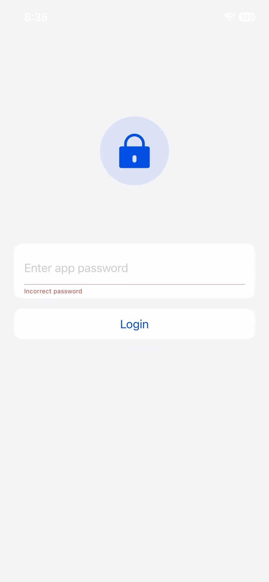enter app password