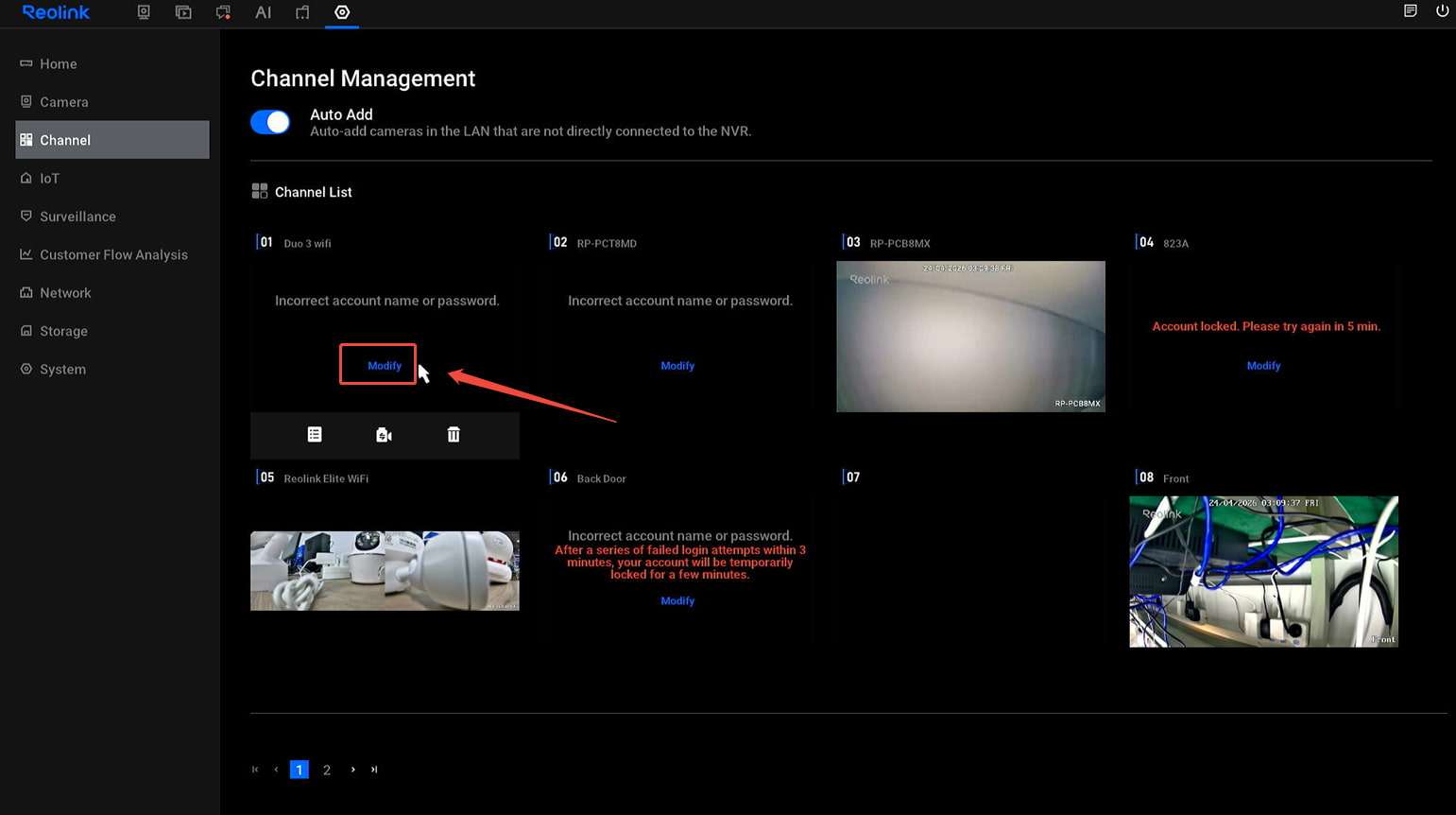 the Channel Management