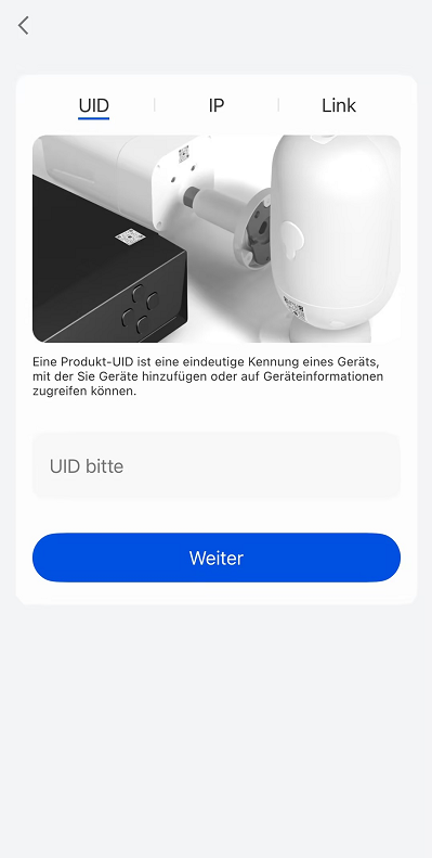 input UID