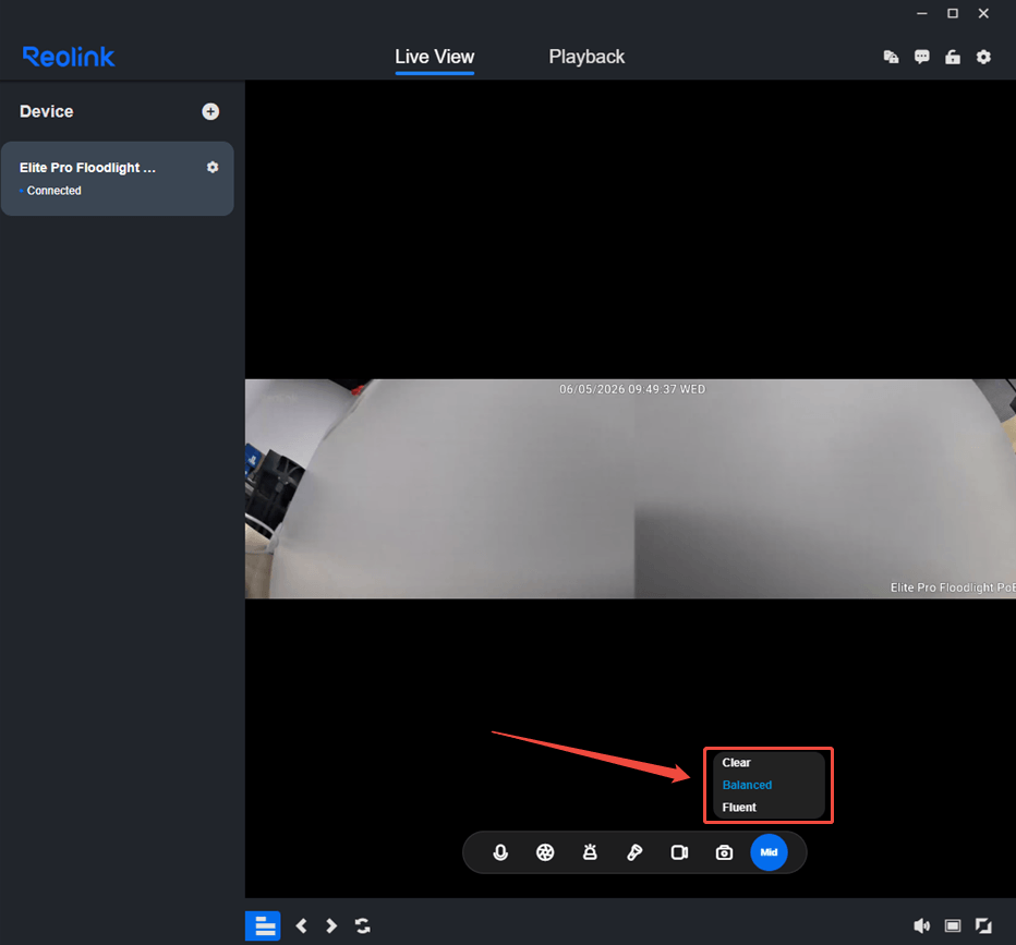 change client view