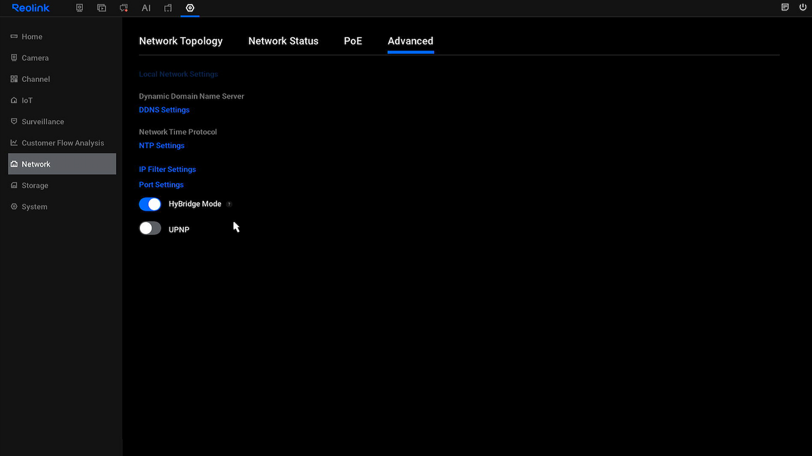 re-enable network