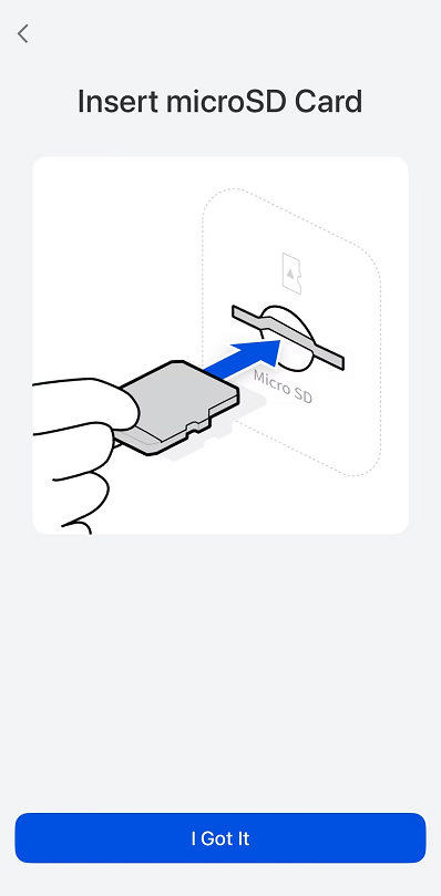 inset microSD card