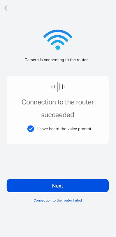 connection to router
