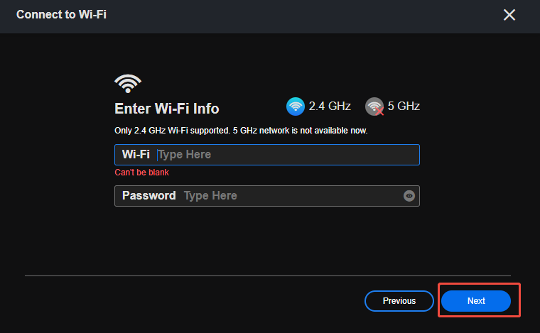 connect to wifi