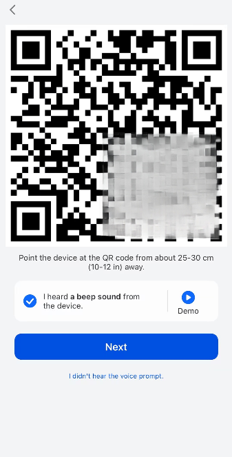 scan the QR code