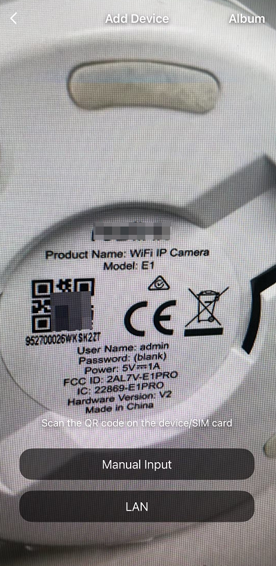 scan the QR code