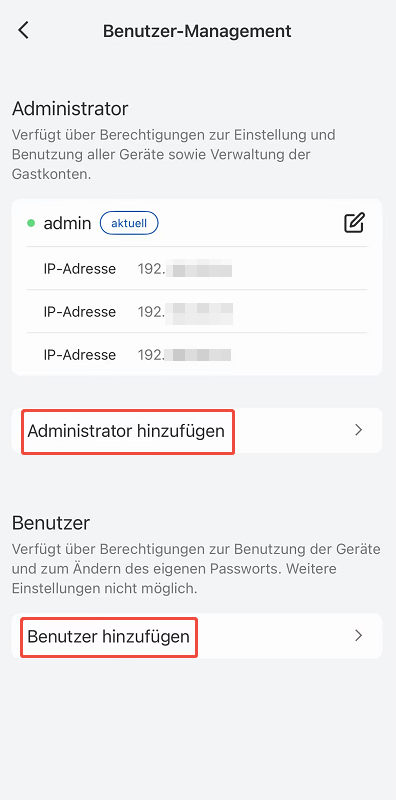 add user