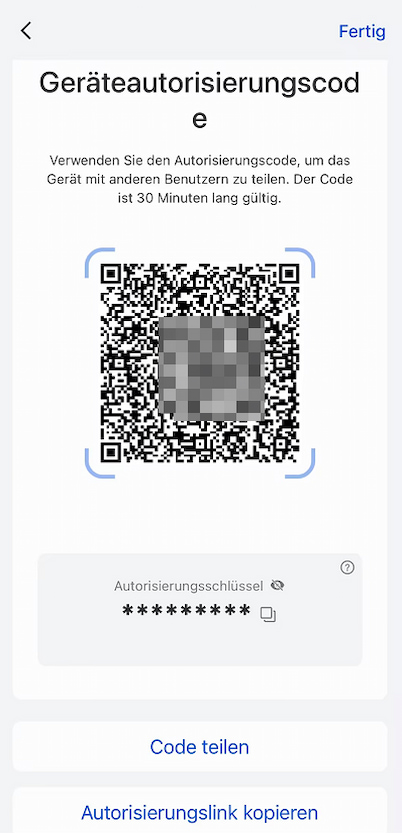 device authorization code