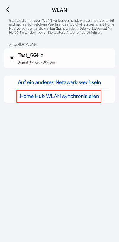 sync homehub wifi